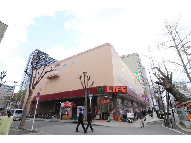 スーパー　ライフ太融寺店（スーパー）まで246m