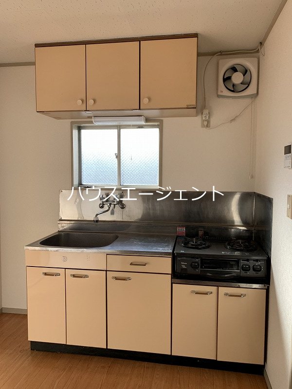 キッチン　2口ガスコンロです。