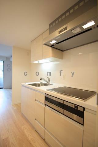 キッチン　計３口のシステムキッチン