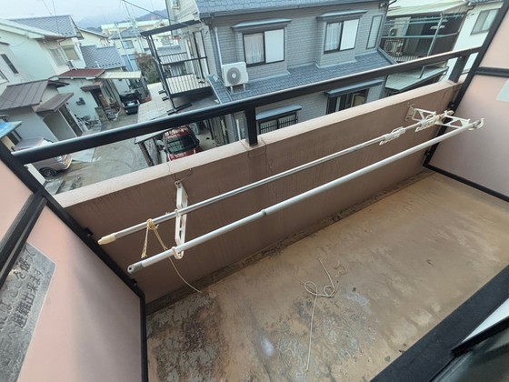 バルコニー　※別部屋の写真です