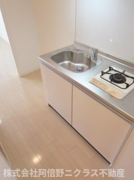 キッチン　内装は別部屋の参考写真です。