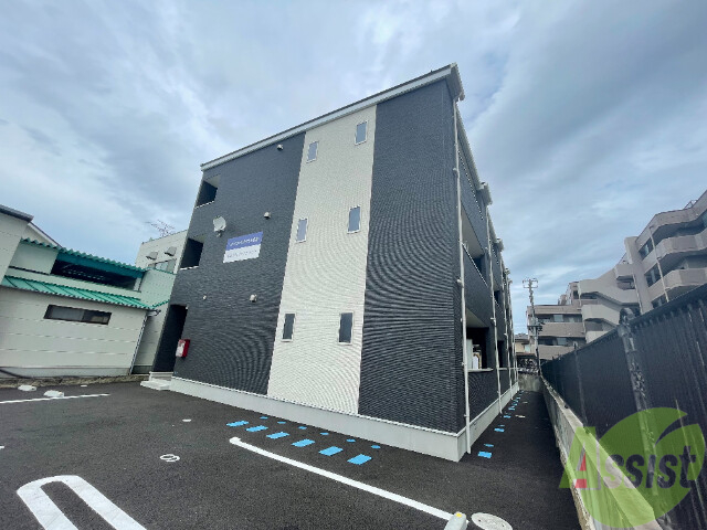 建物外観　仙台市若林区若林２丁目「ソレイユパルク１４番館」