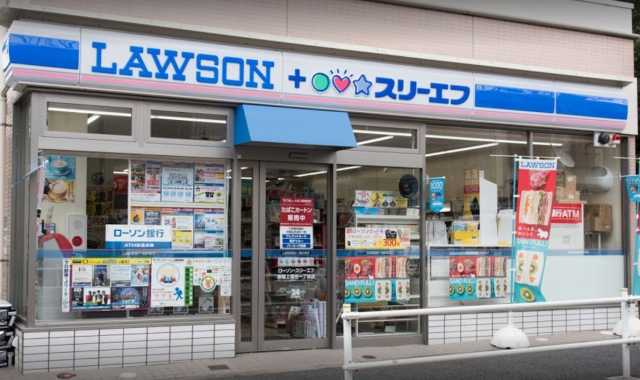 コンビニ　ローソン ＬＴＦ新宿上落合一丁目店（コンビニ）まで70m