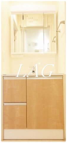 洗面設備　独立洗面台です。