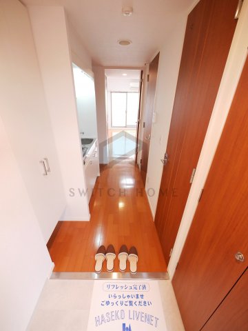 玄関　ゆったりとした玄関です