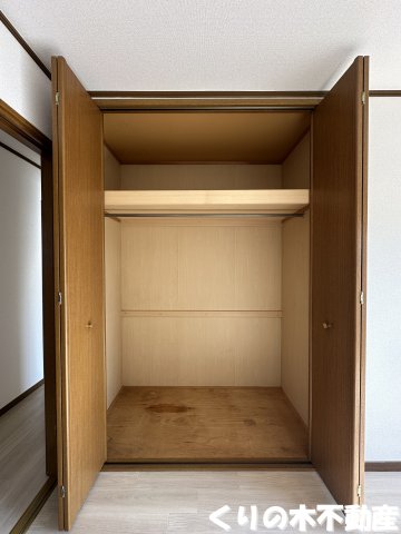 収納　大きなスペースがあり、収納には困りません