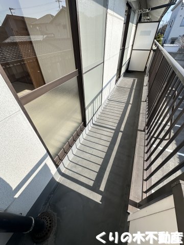 バルコニー　バルコニー付きです