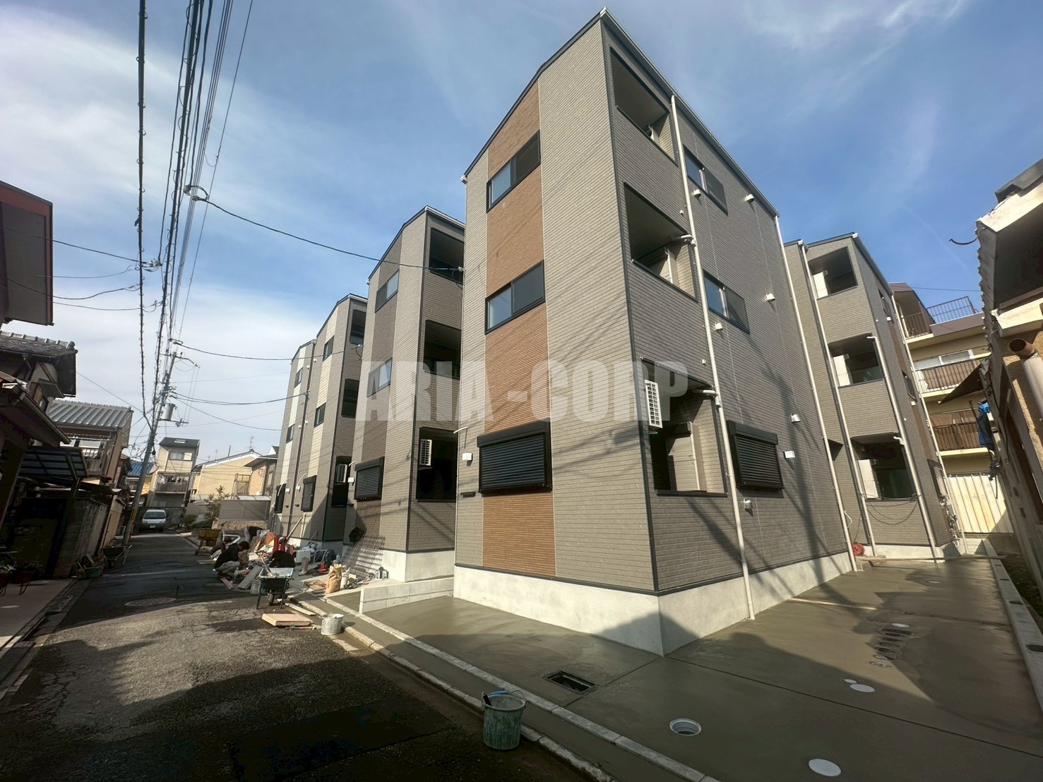 建物外観　2026年完成、大手ハウスメーカー施工のデザイナーズアパート