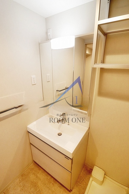 洗面設備　洗面台です。