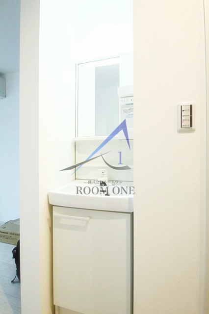 洗面設備　洗面台です。