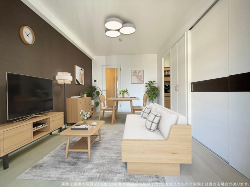 居室・リビング　反転タイプの写真です