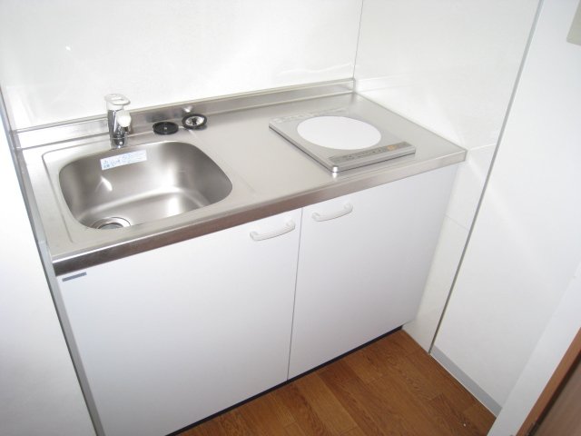 キッチン　同物件別号室の写真です。