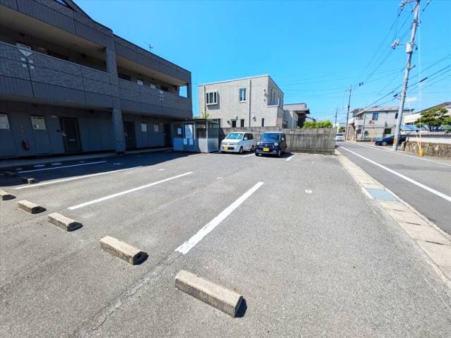 駐車場　眺望