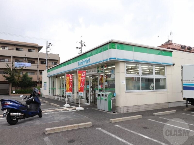 コンビニ　ファミリーマート佐井寺南が丘店（コンビニ）まで389m