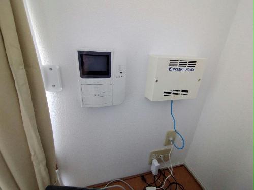 セキュリティ　モニターホン標準設置♪