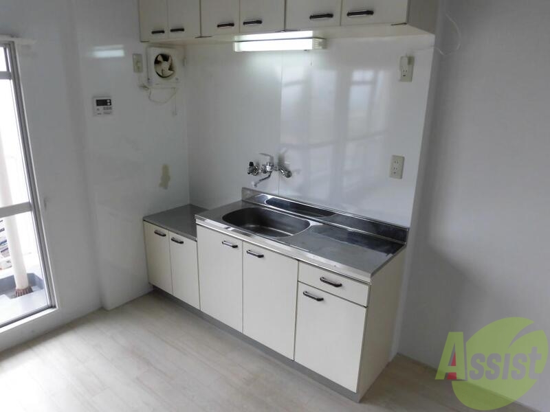 キッチン　ガスキッチン対応