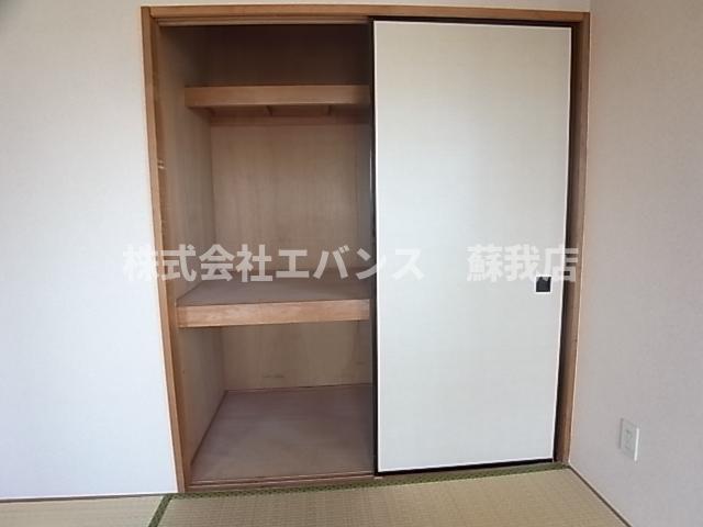 収納　収納のためのスペースです