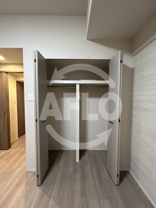 収納　エスリードレジデンス大阪谷町ザ・マークス　クローゼット