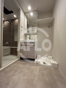 洗面設備　エスリードレジデンス大阪谷町ザ・マークス　洗面所