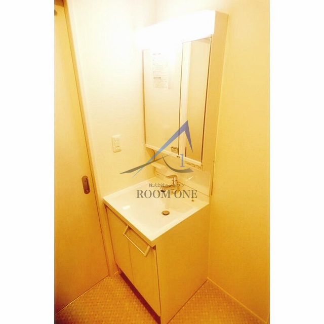 洗面設備　洗面台です。