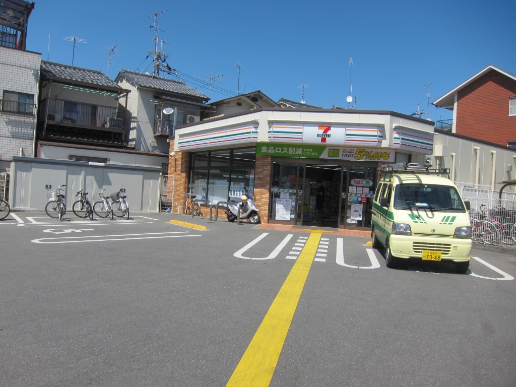 コンビニ　セブンイレブン 京都田中西高原町店（コンビニ）まで95m