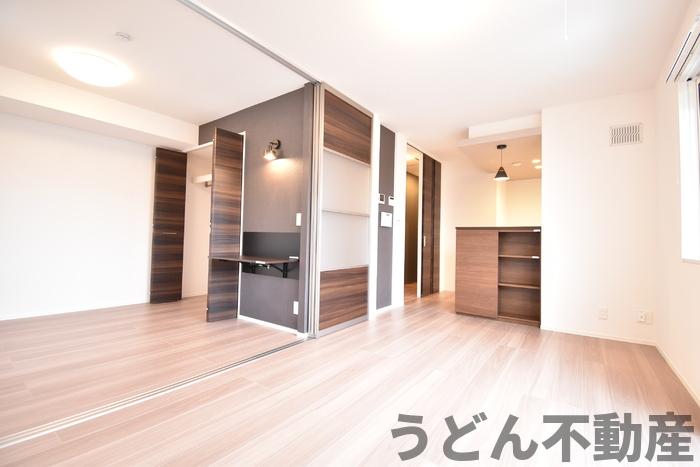 居室・リビング　うどん県のお部屋探しはうどん不動産へ うどんちゃんとLINE