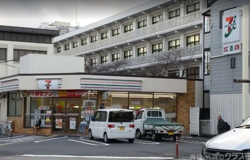 コンビニ　セブンイレブン京都七条大宮店（コンビニ）まで198m