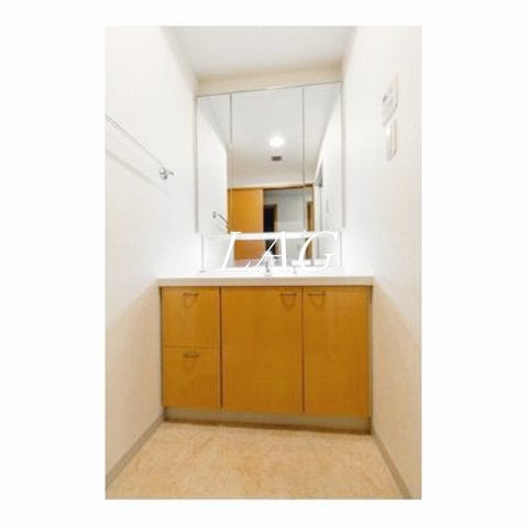 洗面設備　洗面台です。