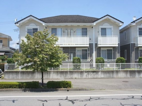 建物外観　オシャレな外観が特徴の賃貸住宅です♪