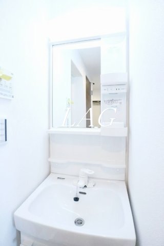 洗面設備　洗面台です。