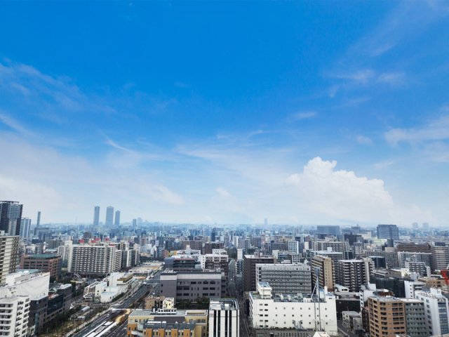 眺望　ジオタワー新町　眺望