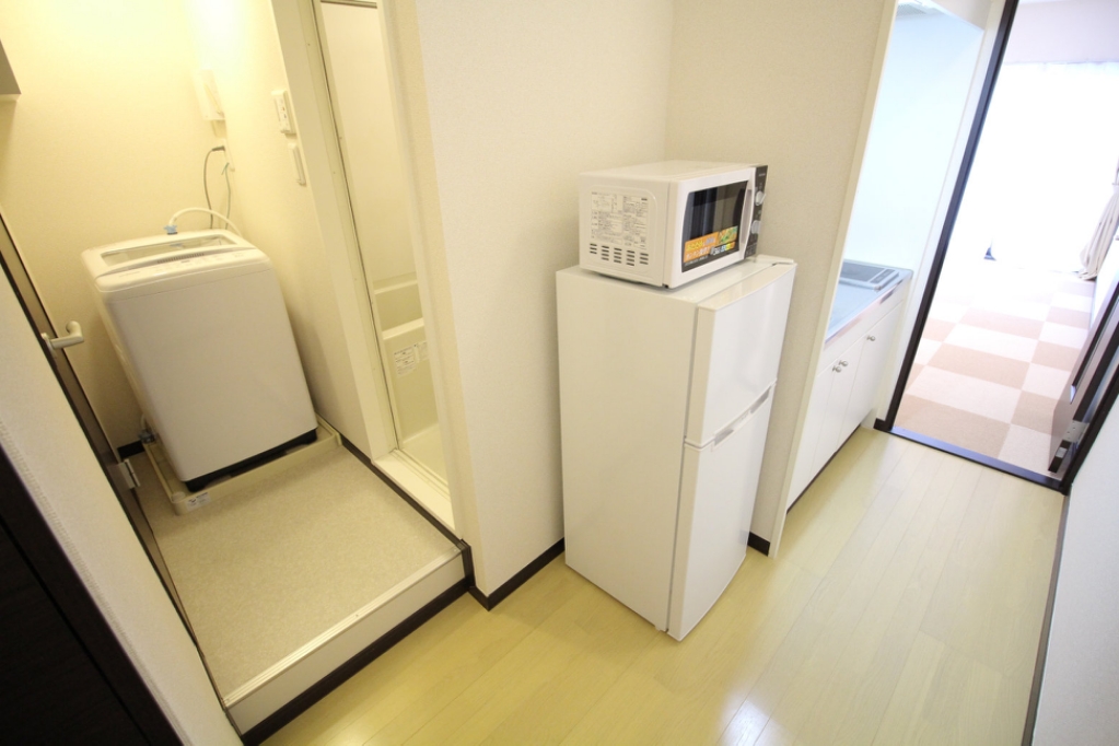 その他　水周りはスッキリと使いやすいです。（写真は家電有り）