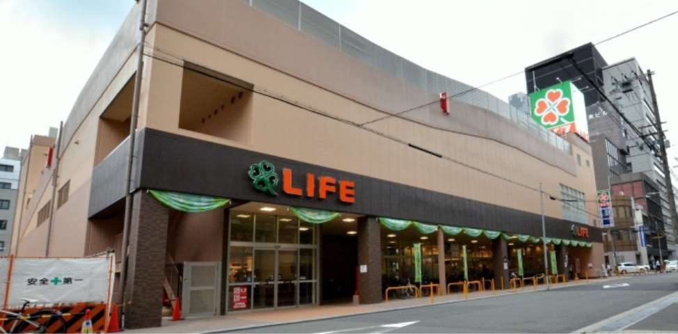 スーパー　ライフ堺筋本町店（スーパー）まで830m