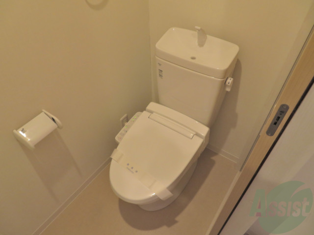 トイレ　トイレはシンプルかつオーソドックスで使いやすいです。