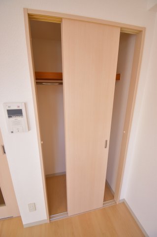 収納　たっぷりとした収納スペースです
