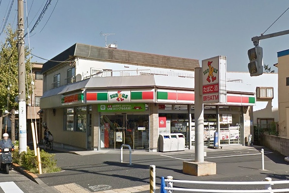 コンビニ　サンクス 葛西共栄橋店（コンビニ）まで402m