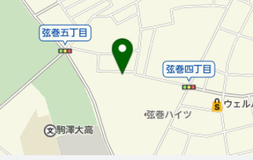 役所　弦巻5丁目自転車等保管所（役所）まで1004m