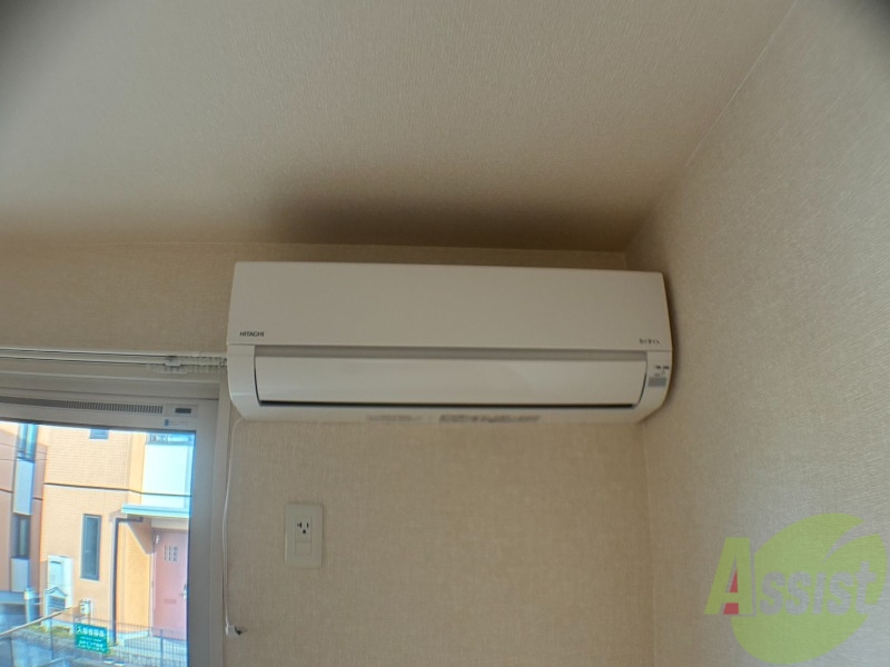 その他設備　エアコンがあり、暑い日や寒い日でも対策がばっちりです。