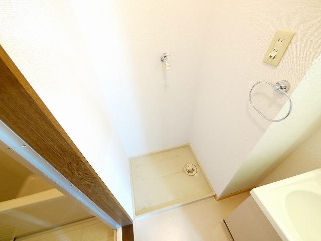 その他設備　洗濯機置き場です