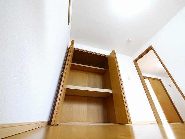 収納　十分な収納スペースがあります