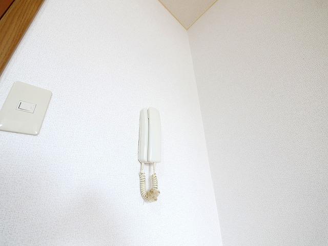 セキュリティ　インターホンです