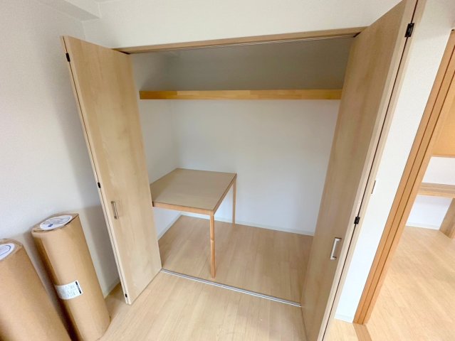収納　しっかり収納スペースも確保。使いやすいお部屋です。