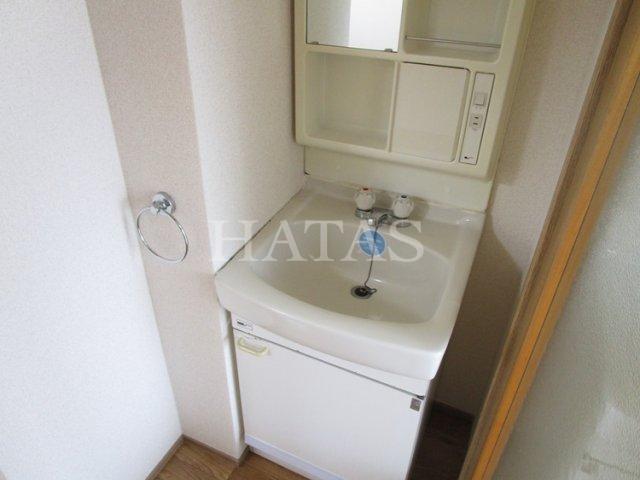 洗面設備　同物件別部屋です。
