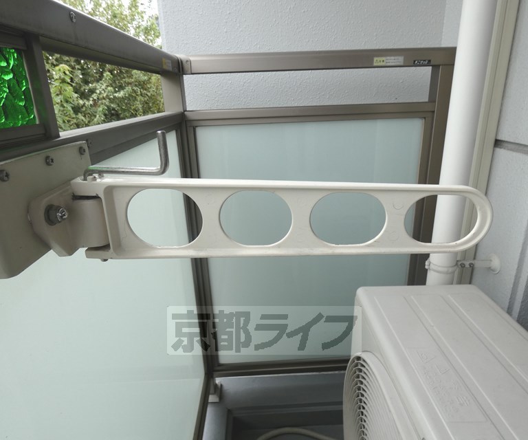 その他部屋・スペース　物干し竿ラックです。