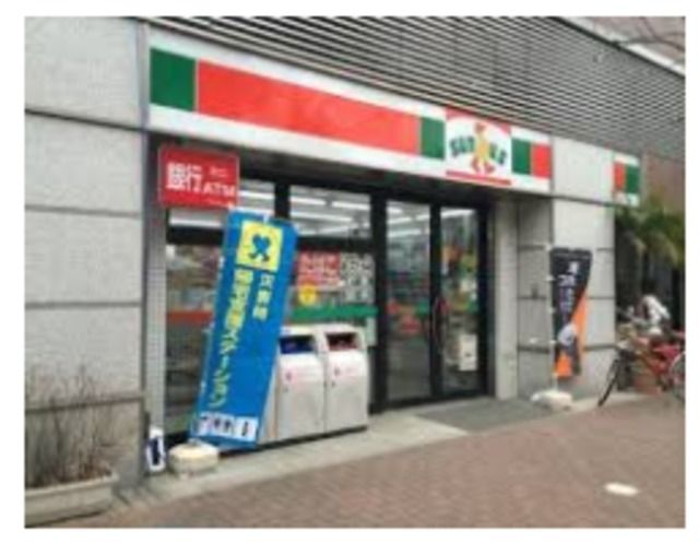 コンビニ　サンクス小石川店（コンビニ）まで740m
