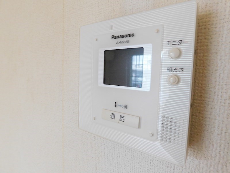 セキュリティ　来客時に便利なＴＶモニターホン