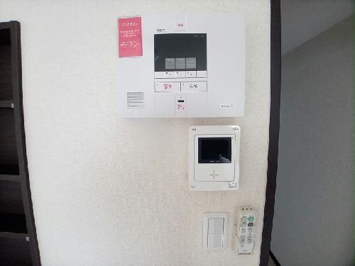 セキュリティ　ホームセキュリティ完備、モニター付きインターホン