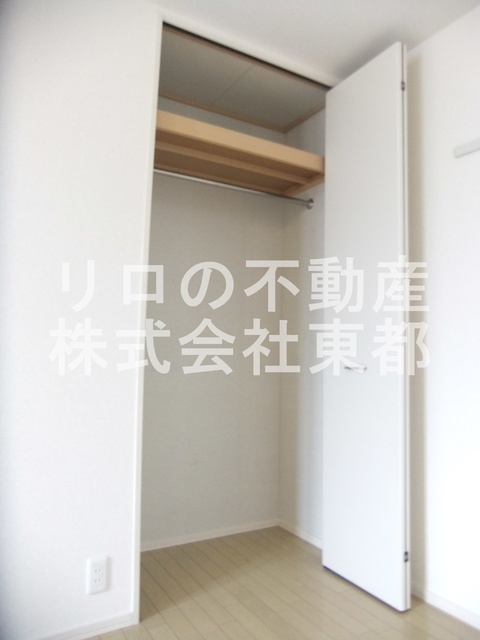 収納　収納はクローゼットタイプなので、整理整頓はかどります☆