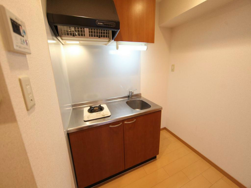 キッチン　キッチン（ガス1口コンロ）冷蔵庫・レンジ等御用意できます