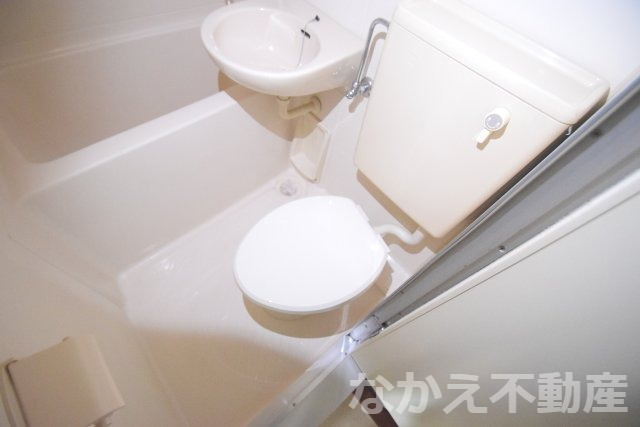 トイレ　ゆったりとした空間のトイレです